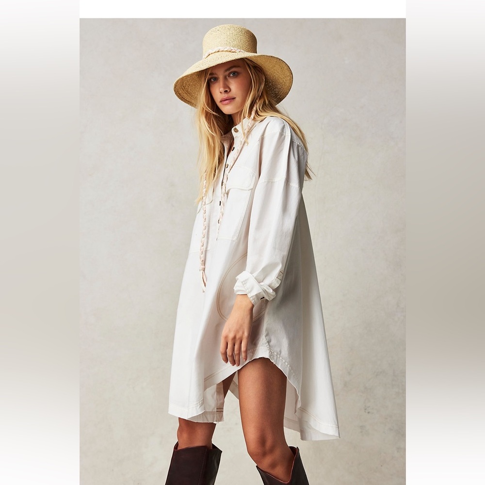 Free People We the Free Poppy Maxi Shirt